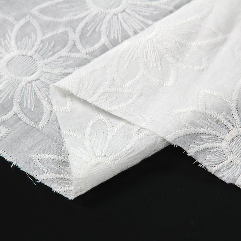 Embroidered Fabric Dress All-Over 100% Cotton for Women's Wear Wholesa 5